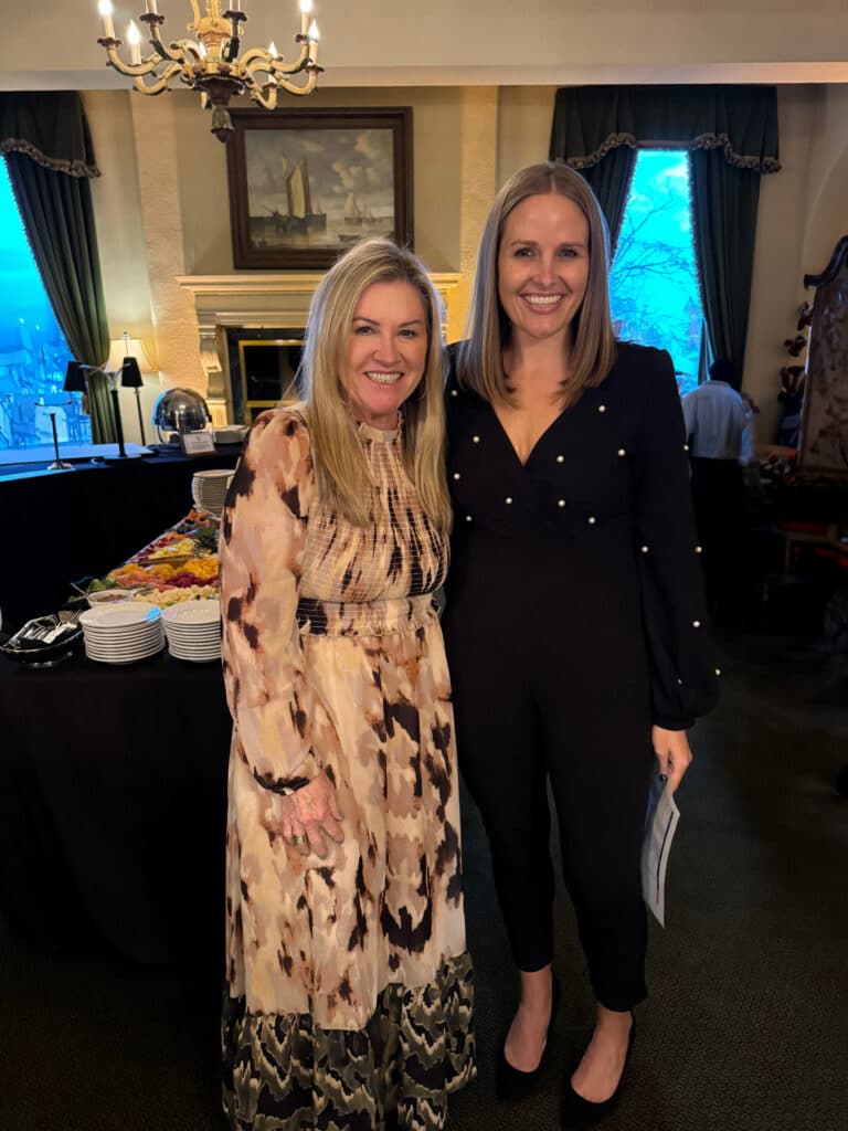 Ann Johnston and Brynne Behringer